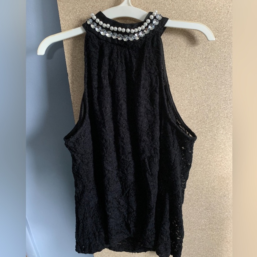 high neck top